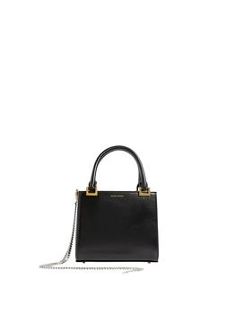 推荐Micro Zorya Black Leather Bag商品