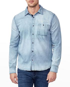 雷蒙威是什么牌子, Paige | Men's Raymond Soft Chambray Sport Shirt商品图片 