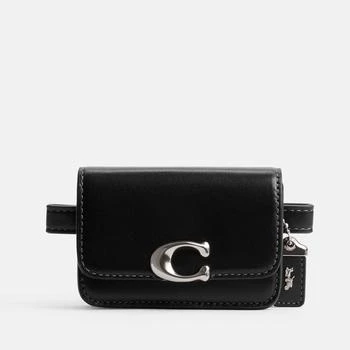 Coach | Coach Bandit Luxe Refined Calf Leather Card Belt Bag 满$384减$126, 满减