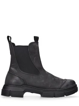 Ganni | 45mm Rubber Ankle Boots 额外7折, 额外七折