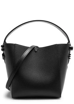 推荐Cabachic mini leather bucket bag商品