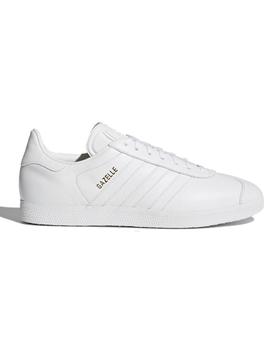 推荐Adidas Originals Gazelle Shoes - Footwear White/Gold Colour: Footwear White/Gold商品