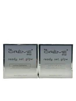 Creme Shop | The  Ready Set Glow Cushion Highlighter Gold Glow 0.53 OZ Set of 2,商家Premium Outlets,价格¥57