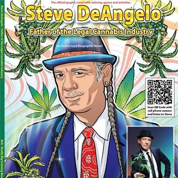 推荐Steve DeAngelo Father of the Legal Cannabis Industry Coloring Book 8.5 x 11商品