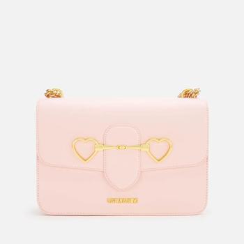 Love Moschino, Love Moschino | Love Moschino Women's Horsebit Shoulder Bag - Pink商品图片 5折