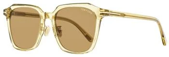 Tom Ford | Tom Ford Unisex Square Sunglasses TF971K 45E Amber 54mm 3.8折