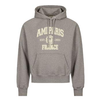 ami paris, AMI | Ami Paris Ami Paris FR Hoodie - Heather Grey商品图片 