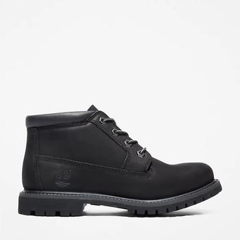 添柏岚女鞋, Timberland | Timberland® Nellie Chukka for Women in Black商品图片 