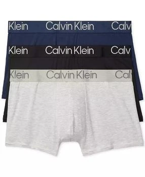 Calvin Klein | Men's 3-Pack Ultra Soft Modern Modal Trunk Underwear,商家Macy's,价格¥294