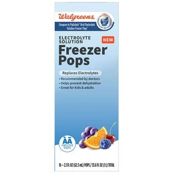 Walgreens | Electrolyte Solution Freezer Pops Grape, Blue Raspberry, Cherry & Orange,商家Walgreens,价格¥36