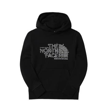 The North Face | The North Face Logo Print Long-Sleeved Hoodie商品图片,6.2折起