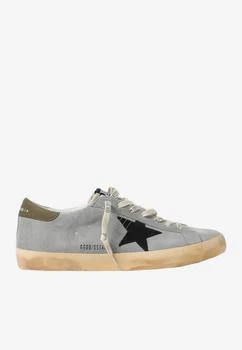 推荐Super-Star Low-Top Suede Sneakers商品