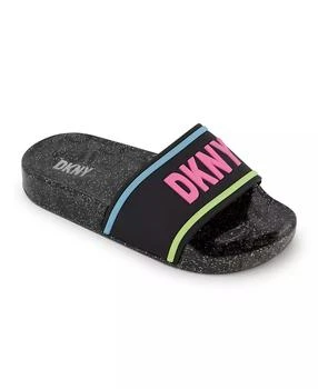 DKNY | Little Girls Molded Slide Sandal,商家Macy's,价格¥103