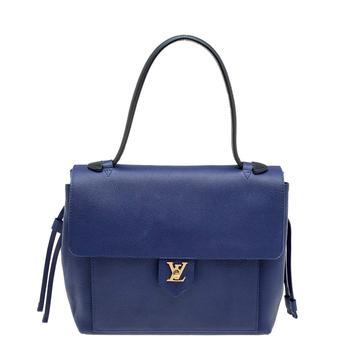 lv女包, [二手商品] Louis Vuitton | Louis Vuitton Marine/Rouge Leather Lockme PM Bag商品图片 7.2折, 满1件减$100, 满减