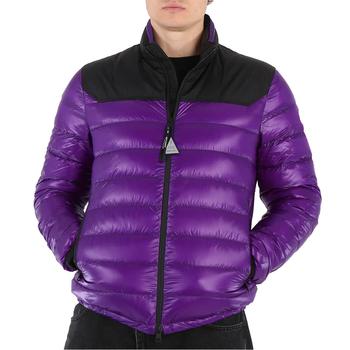 Moncler | Men's Bright Purple Silvere Hooded Quilted Jacket商品图片,4.5折