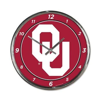 Wincraft | Oklahoma Sooners Chrome Wall Clock,商家Macy's,价格¥262