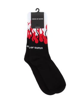 推荐Vision of Super Socks Red Flames商品
