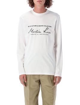 Martine Rose | Martine Rose Logo-Printed Long-Sleeved T-Shirt商品图片,5.5折
