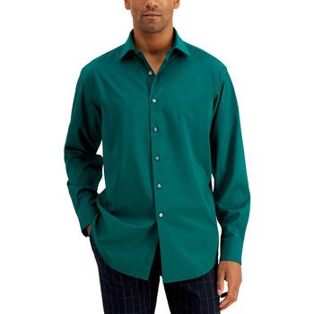 Alfani | Men's Regular Fit Solid Dress Shirt, Created for Macy's商品图片,4折×额外7折, 额外七折