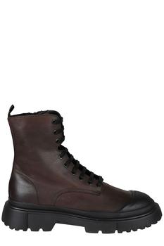 hogan | Hogan Laced Ankle-Top Boots商品图片,4.7折起