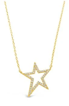 Sterling Forever | Cubic Zirconia Star Necklace 4.4折, 独家减免邮费