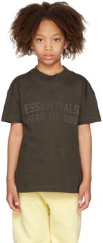 Essentials | Kids Gray Logo T-Shirt商品图片,
