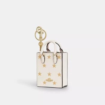 Coach | Coach Outlet North/South Mini Tote Bag Charm With Star Print,商家Premium Outlets,价格¥673