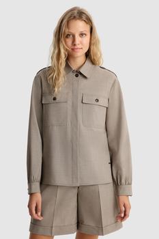 Woolrich | Merino Cool Wool Overshirt商品图片,7.9折