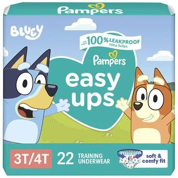 Pampers Easy Ups | Training Underwear Boys No scent, Size 3T/4T,商家Walgreens,价格¥125