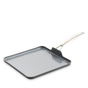 Greenpan | Valencia Pro Healthy Ceramic Nonstick Griddle, 11"商品图片,6.6折