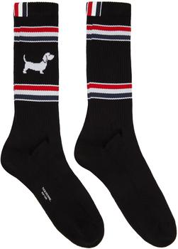 Thom Browne | Black Cotton Socks商品图片,独家减免邮费