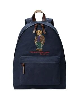 Ralph Lauren | Cotton Canvas Polo Bear Embroidered Backpack,商家Bloomingdale's,价格¥1280