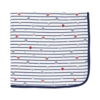 Little Me | Baby Boys Sports Star Printed Cotton Blanket 