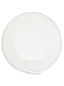 商品Vietri | Lastra White Medium Shallow Serving Bowl,商家Saks Fifth Avenue,价格¥949图片