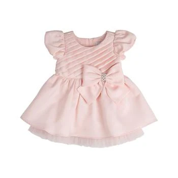 Baby Girls Seersucker Bunny Outfit with Diaper Cover, 2 Piece Set