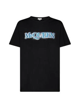 Alexander McQueen | Alexander McQueen Logo Printed Crewneck T-Shirt 3.1折起, 独家减免邮费