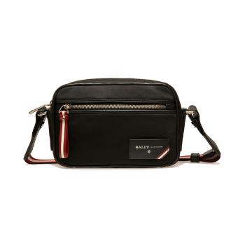 Bally单肩包, Bally | BALLY 男士黑色高科技尼龙斜背包 6236788商品图片 独家减免邮费