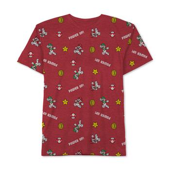 推荐Little Boys Mario Icon Graphic T-Shirt商品
