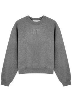推荐Glittered cotton-blend sweatshirt商品