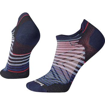 推荐Smartwool Men's Run Zero Cushion Low Ankle Pattern Sock商品