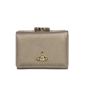 Vivienne Westwood | SMALL LEATHER FLAP-OVER WALLET 4.6折