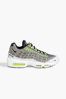 NIKE | + Kim Jones Volt Air Max 95 mesh and leather sneakers,商家THE OUTNET US,价格¥258