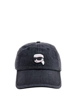 推荐Karl Lagerfeld Logo Patch Baseball Cap商品