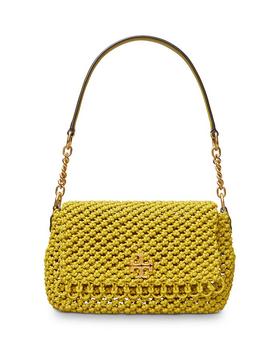 tory burch kira, Tory Burch | Kira Small Woven Leather Shoulder Bag商品图片 7折