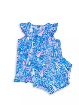 推荐Baby Girl's Cecily Ruffle-Trimmed Dress & Bloomers Set商品