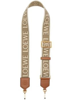 Loewe | Anagram logo canvas bag strap,商家Harvey Nichols,价格¥4572