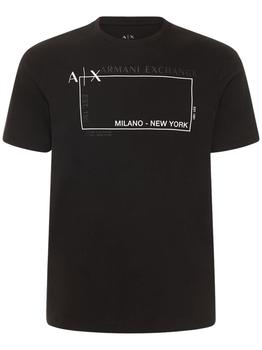 Armani Exchange | Logo Print Cotton Jersey T-shirt商品图片,额外8折, 额外八折