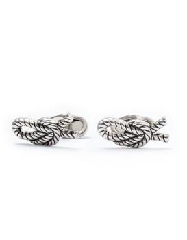 商品Mon Art | Marine Knot Brass Men's Cufflinks,商家Forzieri,价格¥628图片