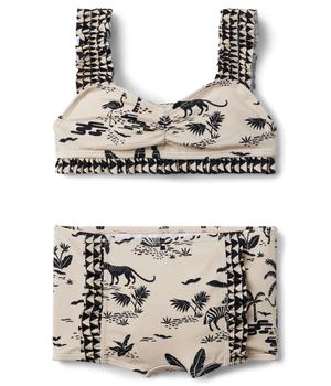 商品Janie and Jack | Floral Scene Two-Piece Swimsuit (Toddler/Little Kids/Big Kids),商家Zappos,价格¥257图片