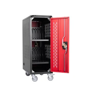 Streamdale Furniture | Streamdale 16 Bay Mobile Charging Cart for Chromebook/Tablet/Laptop - Black,商家Premium Outlets,价格¥3457